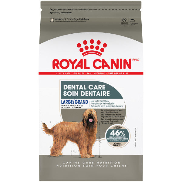 Nourriture pour chiens Royal Canin Large Dental Care (30lb)