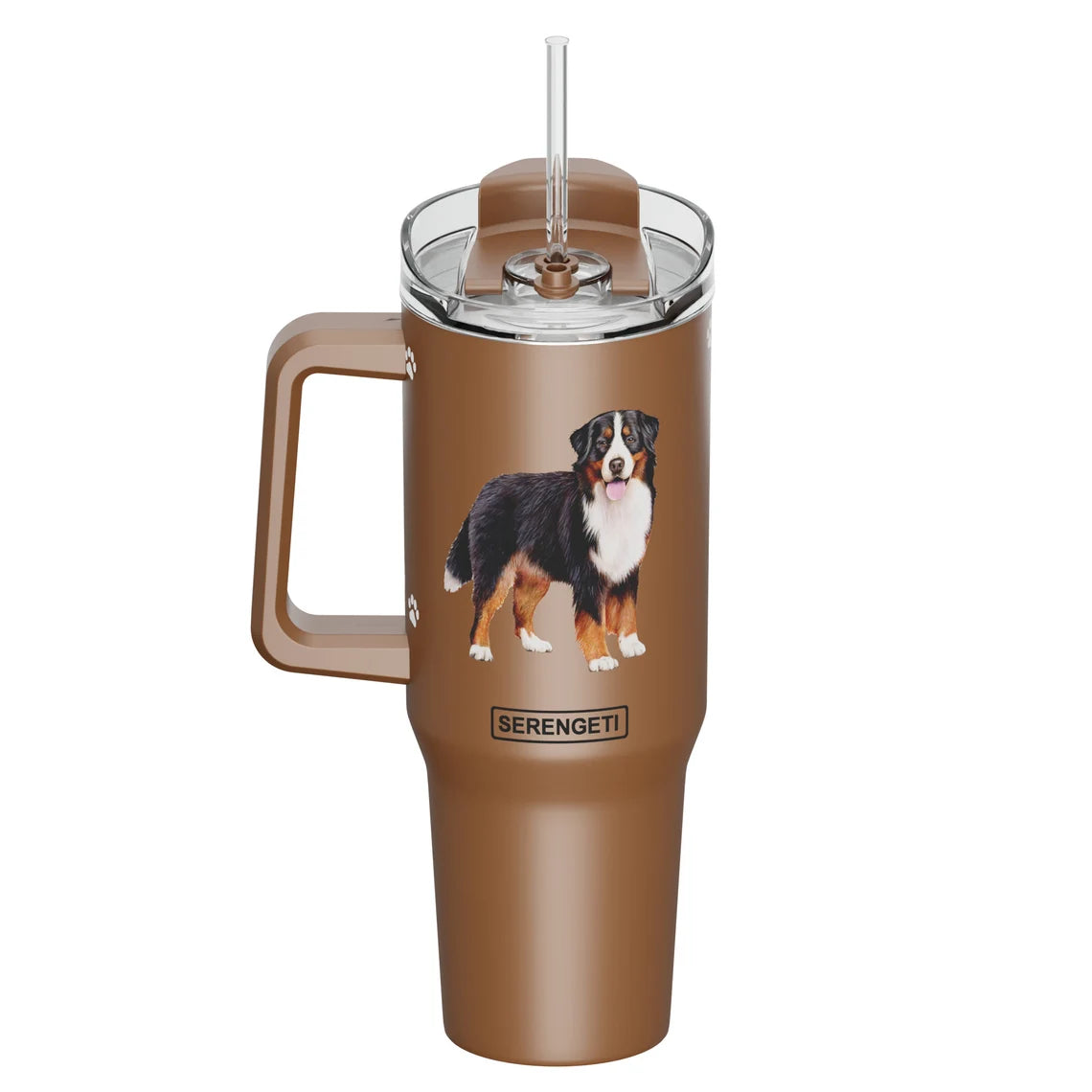 SERENGETI Stainless Steel Mug 40oz Bernese Mountain Dog Safari Pet Center