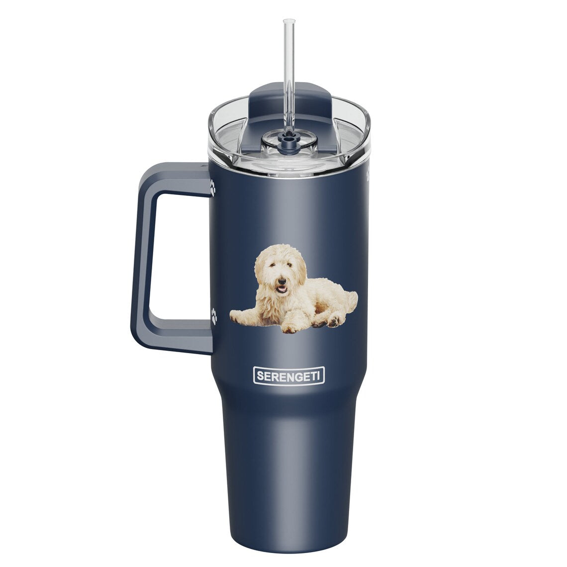 SERENGETI Stainless Steel Mug 40oz - Goldendoodle