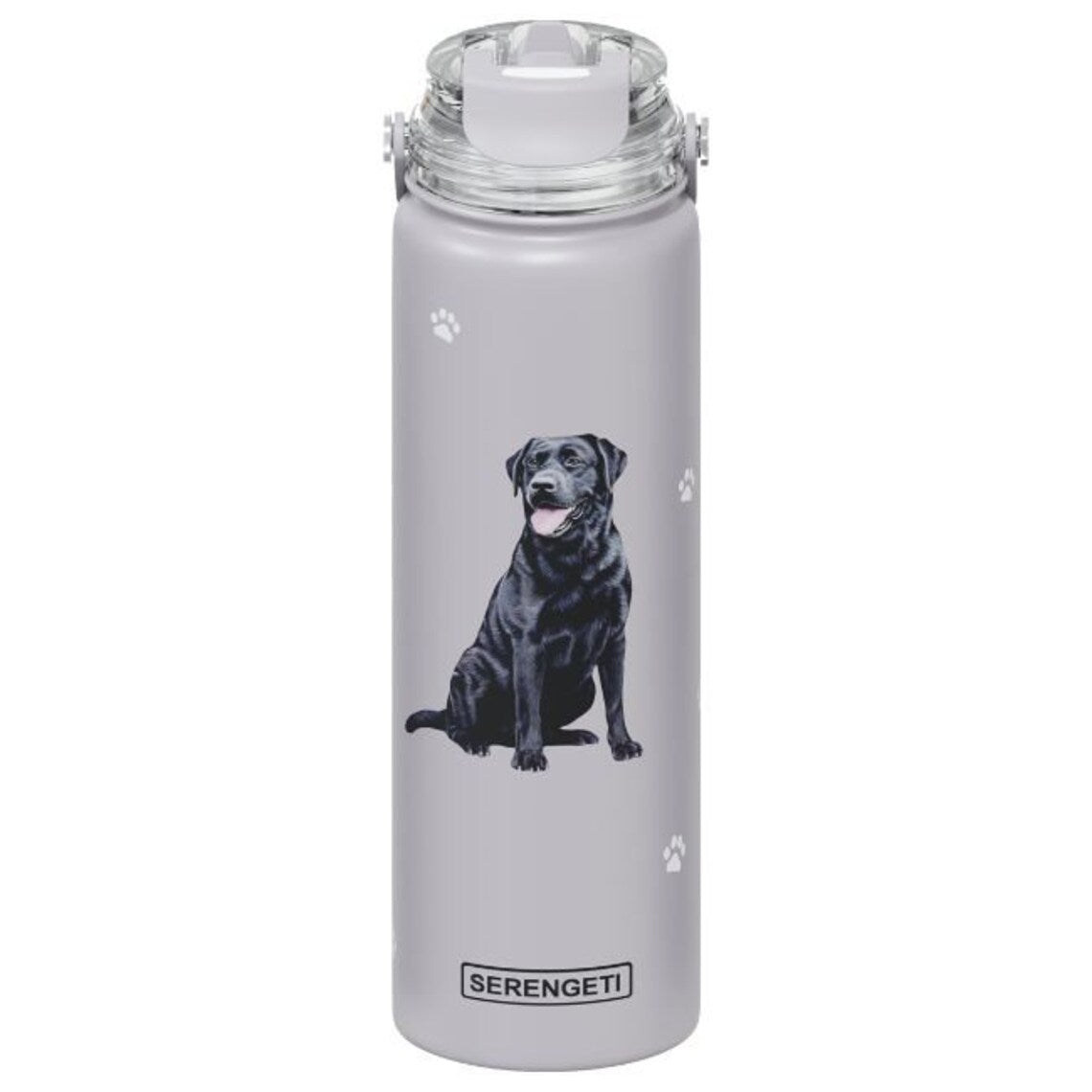 SERENGETI Stainless Steel Water Bottle 24oz - Labrador Black