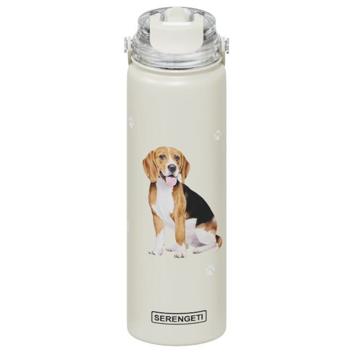 SERENGETI Stainless Steel Water Bottle 24oz - Beagle