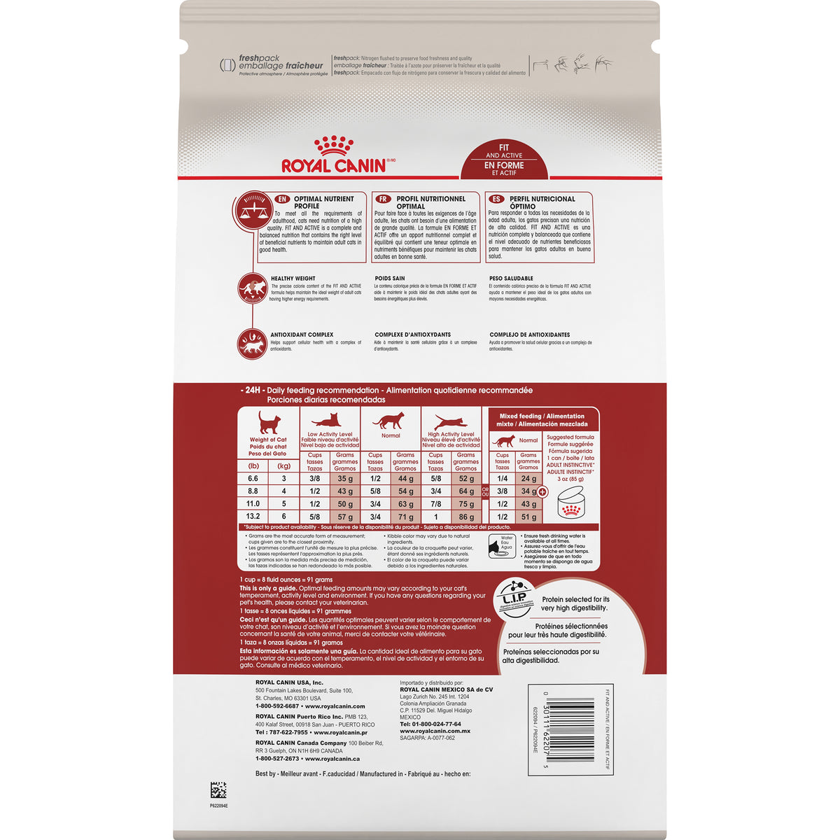 Royal Canin Fit and Active Adult Cat Food