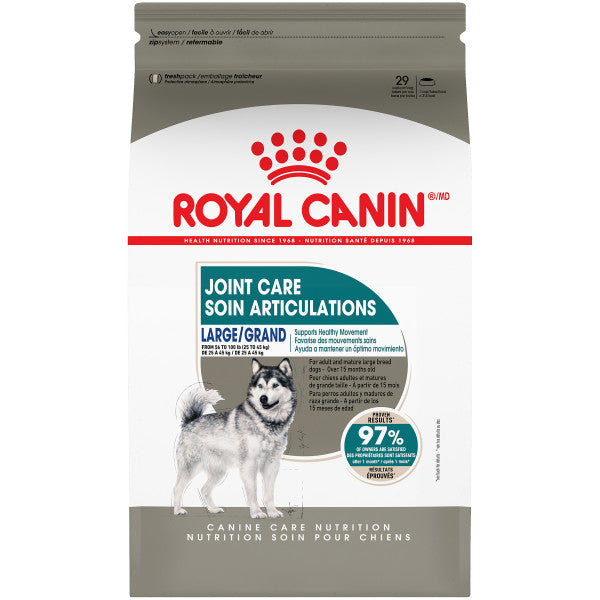 Royal Canin - Nourriture pour le soin des grands joints et du pelage de Royal Canin (30lb)
