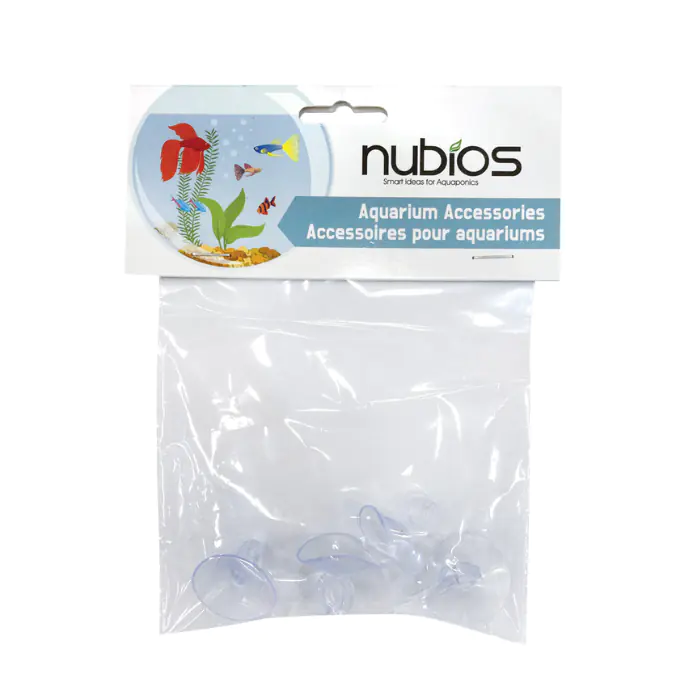 NUBIOS Airline Tube Suction Cup 4pk 26x6mm