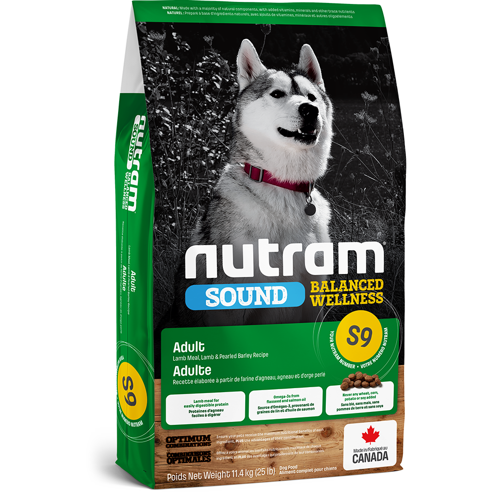 Nutram S9 Sound Balanced Wellness - Adult Dog Food