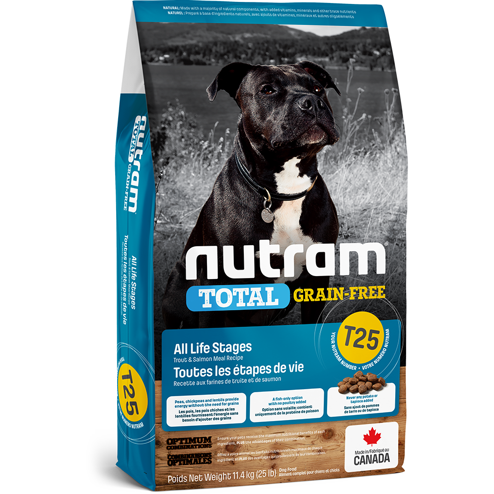 Nutram T25 Total Grain-Free - Adult Dog Food