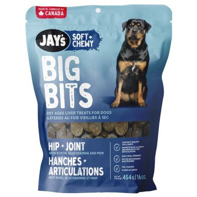 Jay&#39;s Big Bits - Gâteries pour Chien - Hanches &amp; Articulations