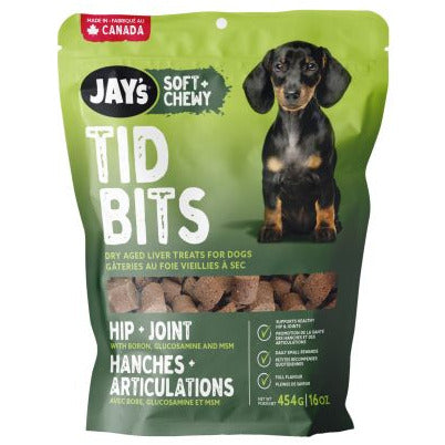 Jay&#39;s Tid Bits - Gâteries pour Chien - Hanches &amp; Articulations 200g