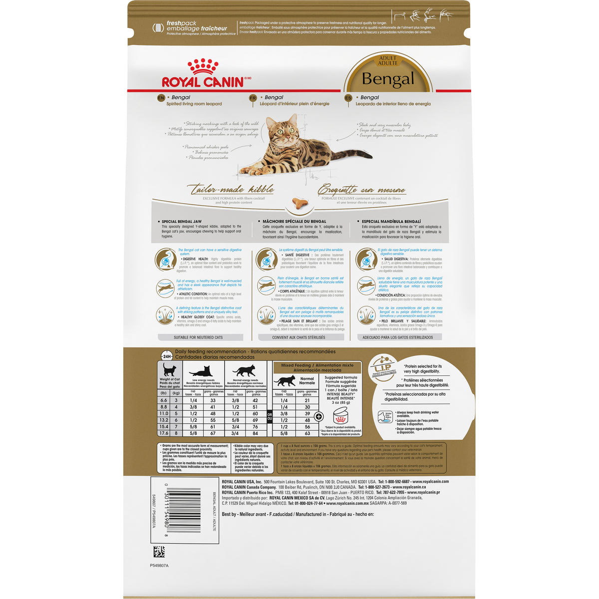 Royal Canin BENGAL Croquettes pour chats adultes