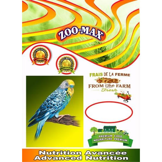 Graine de perruche Zoomax Economax (2 lb)