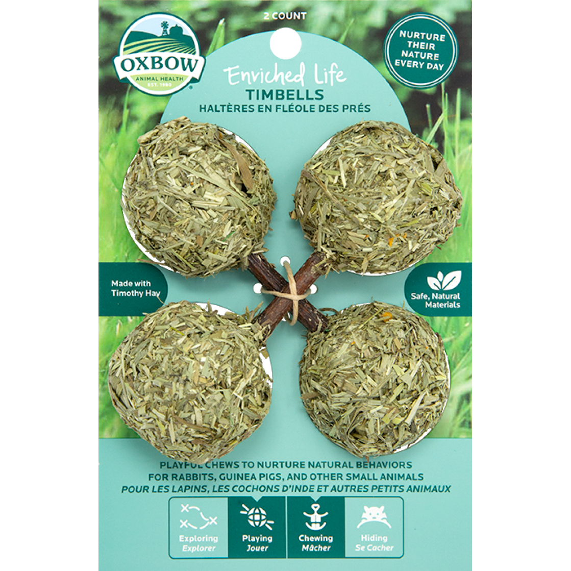 Oxbow Enriched Life Hay Chew Treats - Timbells