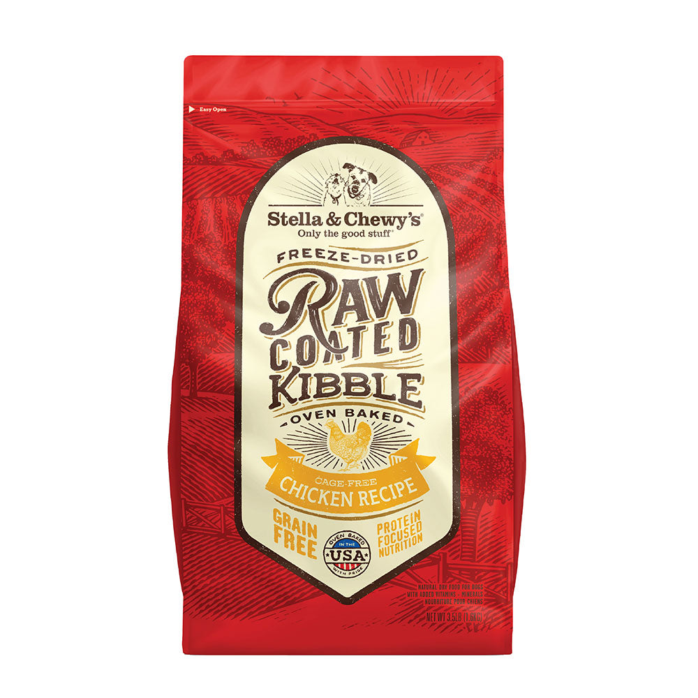 Stella &amp; Chewy&#39;s - Raw Coated Kibble - Cage-Free Chicken Dog Food