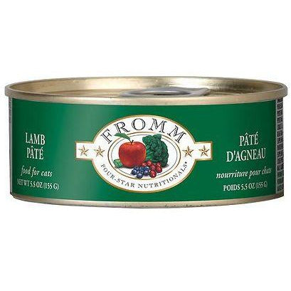 Fromm Four-Star Lamb Pate Canned Entrée Cat Food