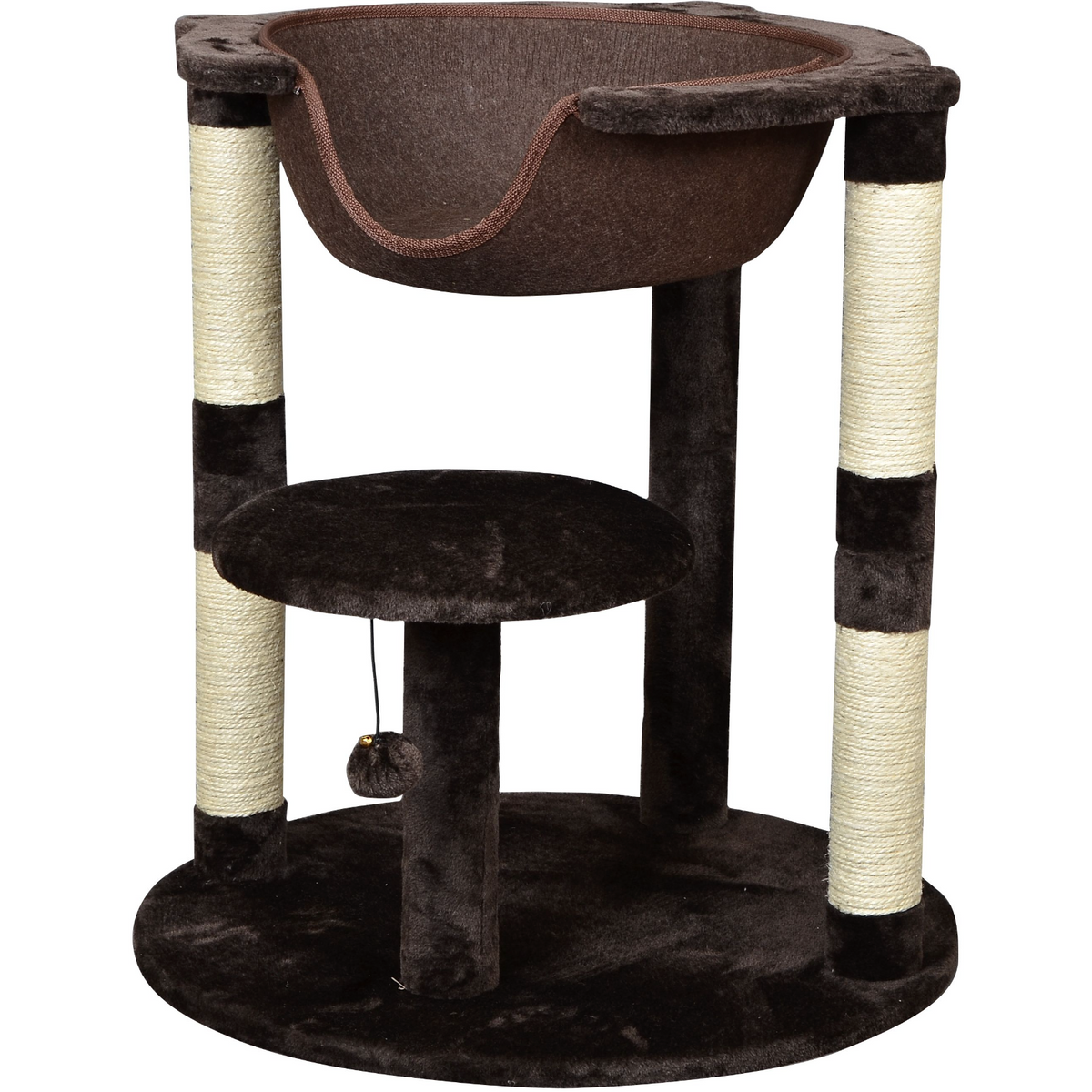 Bud&#39;z Cat Tree - 2 Levels w/ Suspended Bed