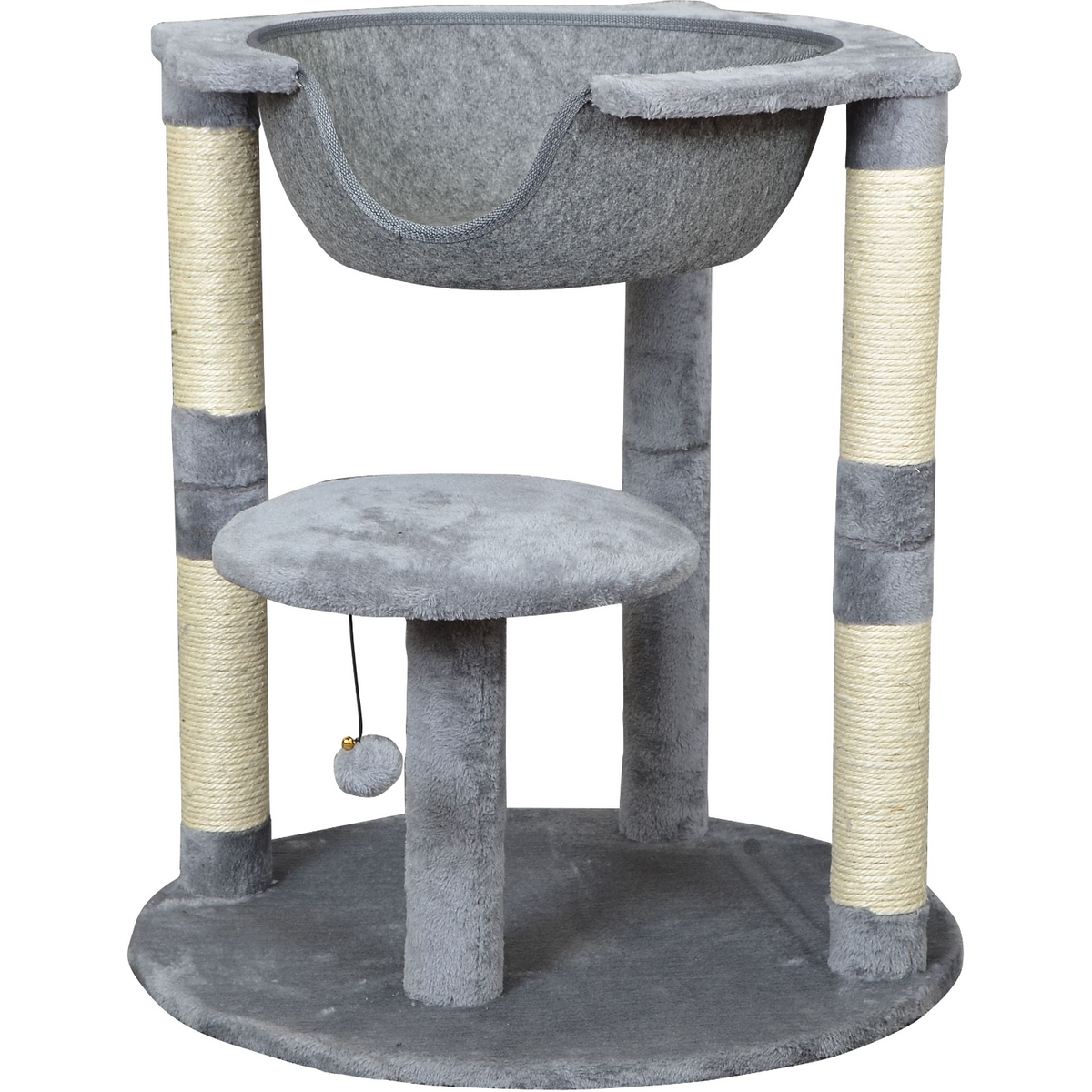 Bud&#39;z Cat Tree - 2 Levels w/ Suspended Bed