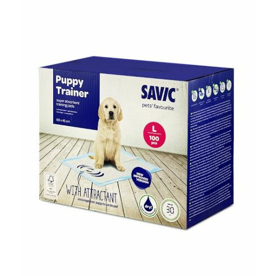 Savic Puppy Trainer Pads Large -  Tapis d&#39;entraînement / Pipipads - 100 pièces
