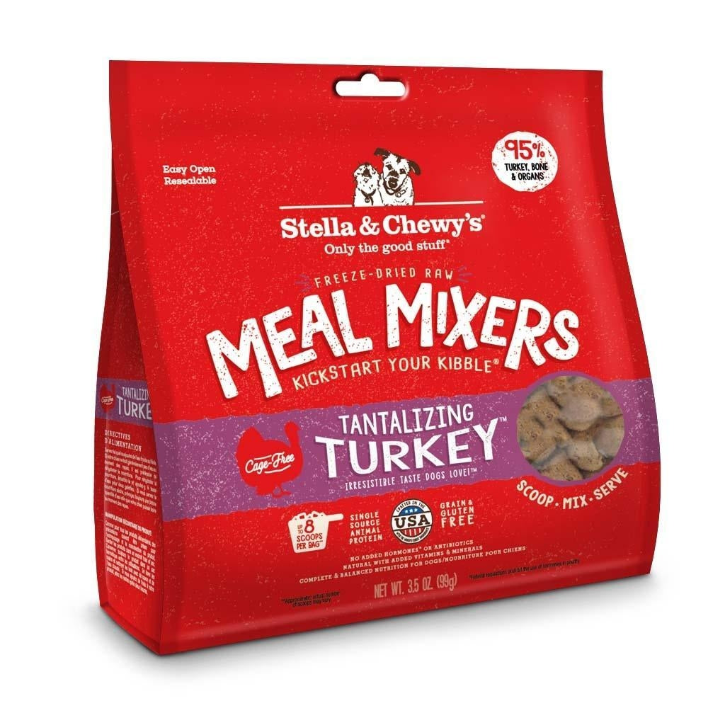 Stella &amp; Chewy&#39;s - Tantalizing Turkey Meal Mixers - Freeze-Dried Dog Food