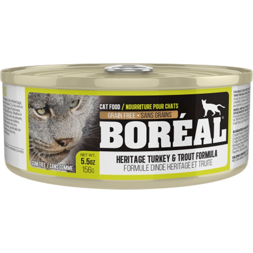 Boreal Heritage Turkey &amp; Trout - Canned Cat Food