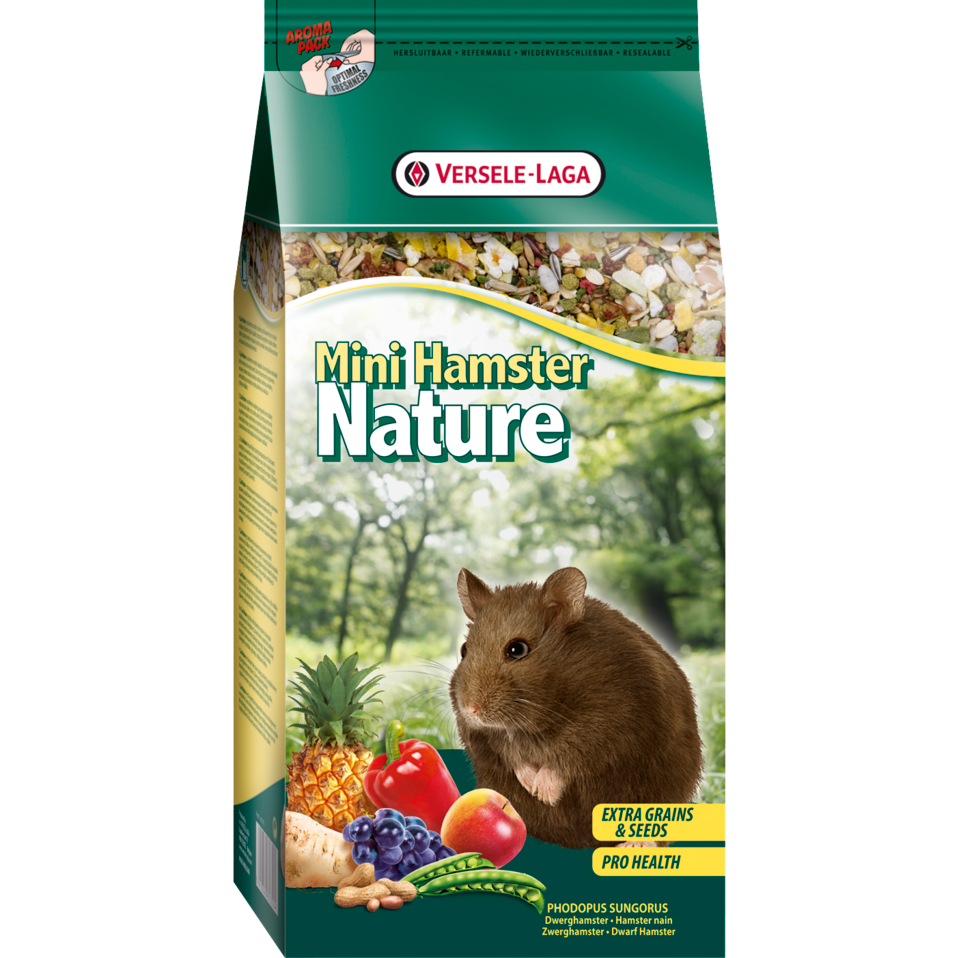 Nourriture pour mini hamster Versele-Laga Nature - Safari Pet Center
