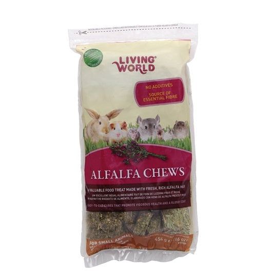 Chews de luzerne Living World - 454 g (16 oz)