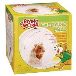 Living World Exercise Ball with Stand - Medium
