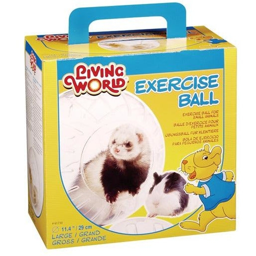Living World Exercise Ball w/stand, Large