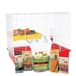 Kit de démarrage Living World Deluxe pour hamster - avec cage