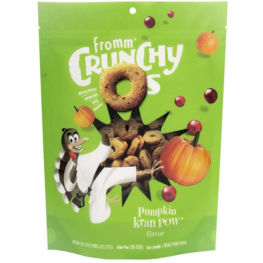 Fromm Crunchy Os - Citrouille / Pumpkin KranPow - Gâteries pour chiens (6oz)