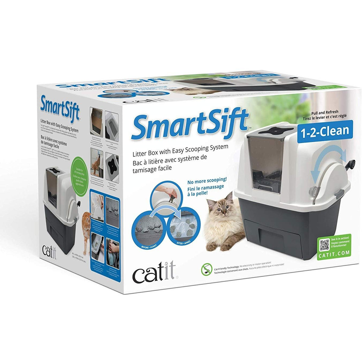 Catit SmartSift Sifting Cat Pan Litter Box