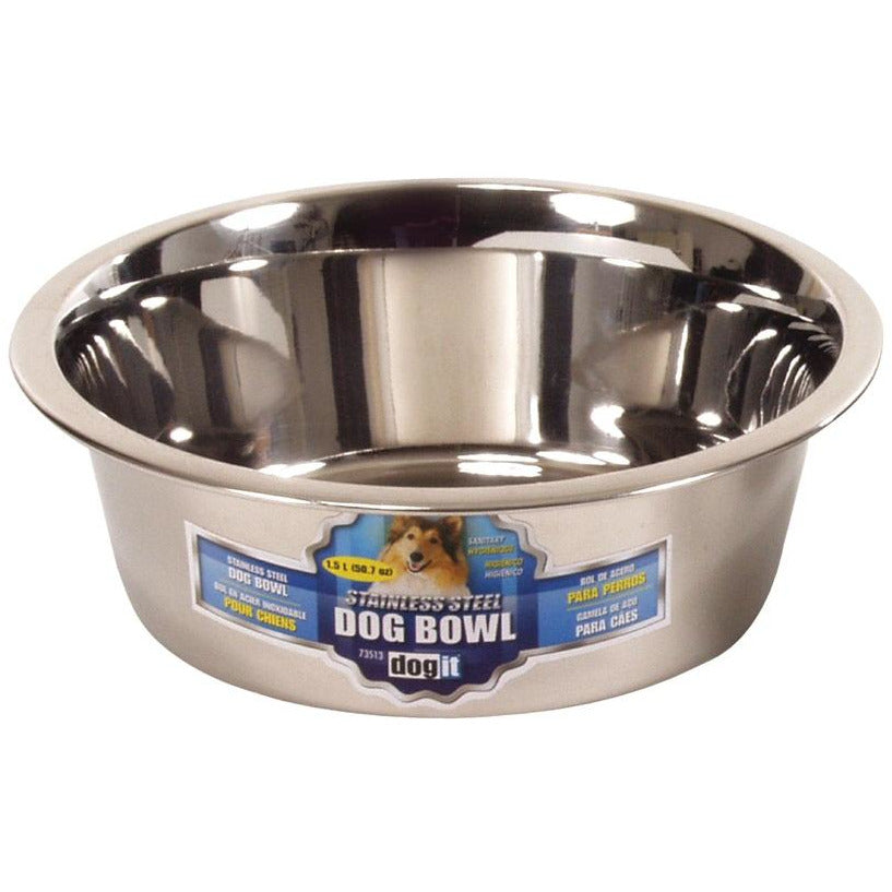 Dogit Stainless Steel Dog Bowls (S - XXL)