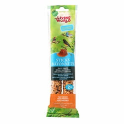 Living World Finch Sticks - Honey Flavour - 60 g (2 oz), 2-pack