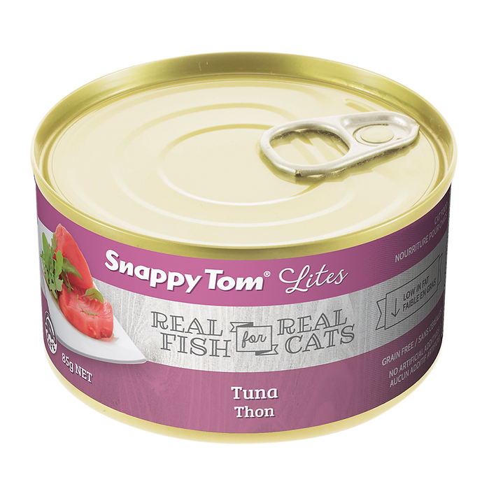 Snappy Tom - Lites - Tuna &amp; Salmon Canned Cat Food (85g)