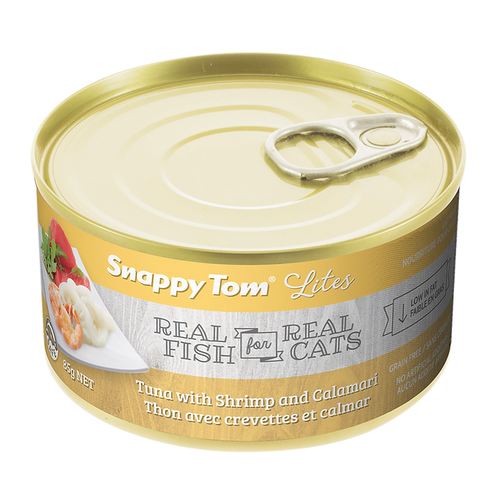 Snappy Tom - Lites - Tuna with Shrimp &amp; Calamari Canned Cat Food