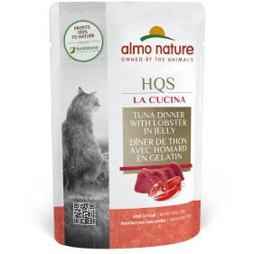 Almo Nature - HQS La Cucina - Tuna With Lobster In Jelly Pocket Cat Food (55g)