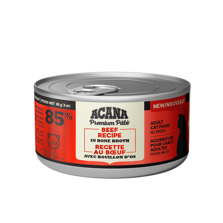 ACANA Premium Pâté Beef Recipe Canned Cat Food (85g)