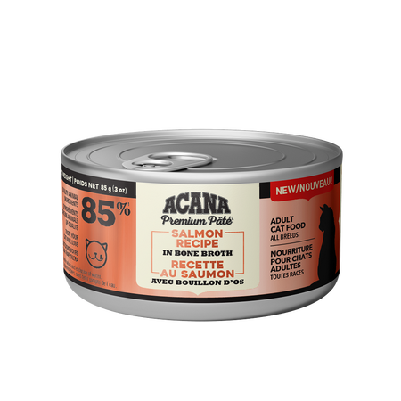 ACANA Premium Pâté Salmon Recipe Canned Cat Food (85g)