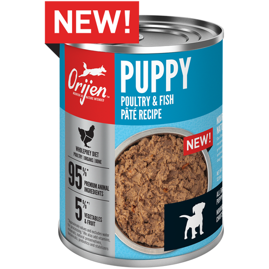Orijen Puppy Poultry &amp; Fish Pâté Recipe - Canned Dog Food (363g)