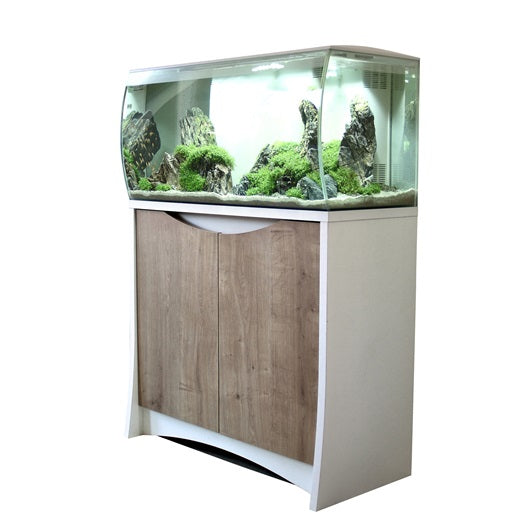 Fluval FLEX Deluxe Aquarium Stand for Fluval FLEX 123 L (32.5 US gal) (White)