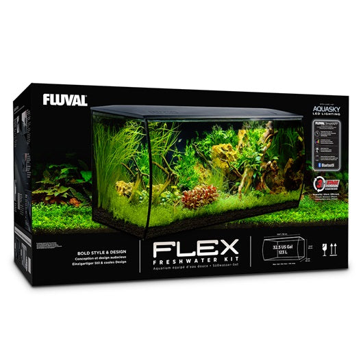 Fluval FLEX Aquarium Kit - 123 L (32.5 US Gal)