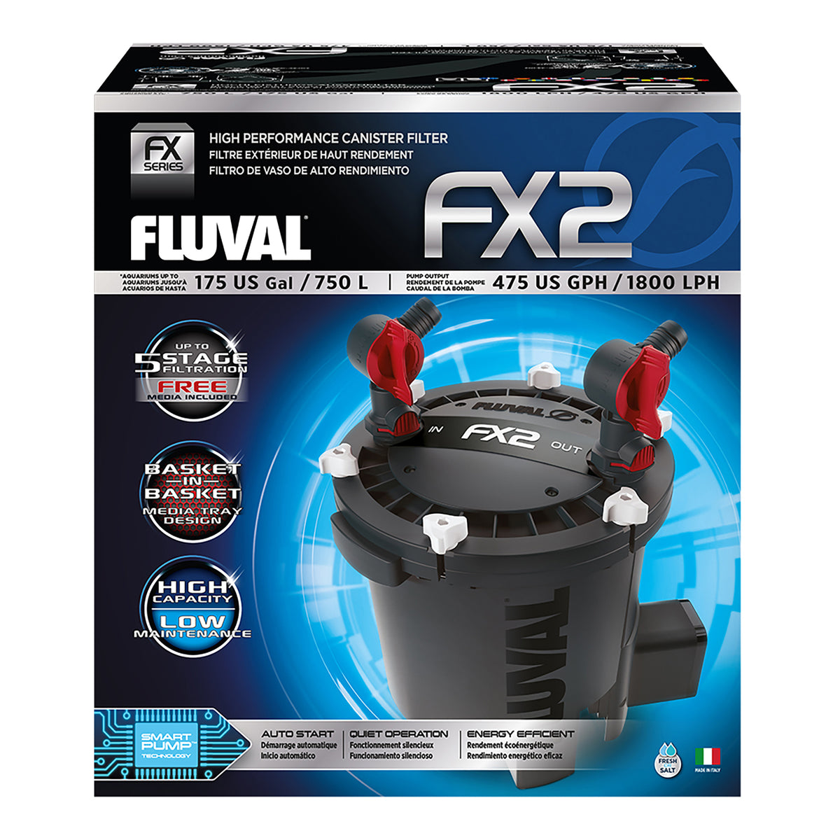 Filtre à cartouche haute performance Fluval FX2