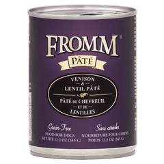 Fromm Pate Gold Venison Lentil Canned Dog Food 345g Safari Pet Center