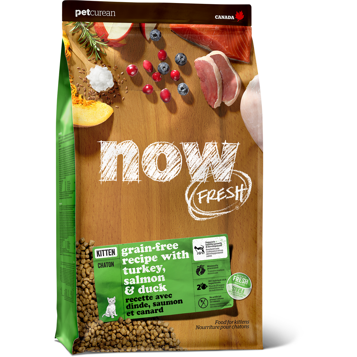 Now Fresh Grain-Free Kitten Food (3lb)