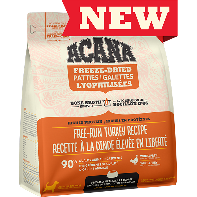 Acana freeze dried sale