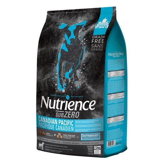 Nutrience Grain Free Subzero for Dogs - Canadian Pacific - 10 kg (22 lbs)