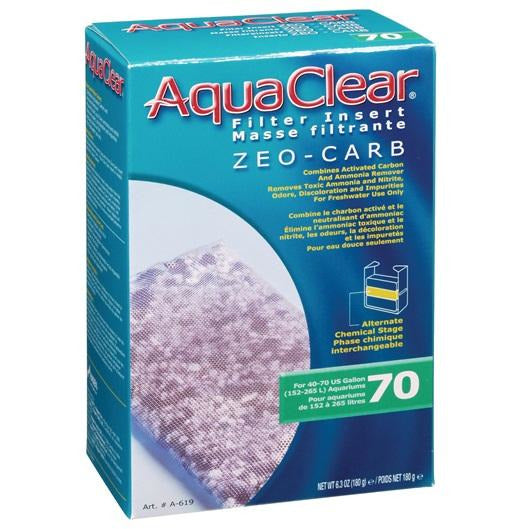 AquaClear 70 Zeo-Carb, 180 g (6.3 oz)