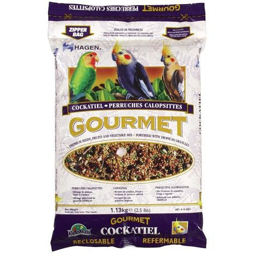 Hagen Gourmet Seed Mix For Cockatiels and Small Hookbills 1.3 kg (2.5 lb)