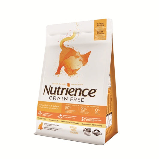 Nutrience Grain Free Turkey, Chicken &amp; Salmon Cat Food (2.5kg)