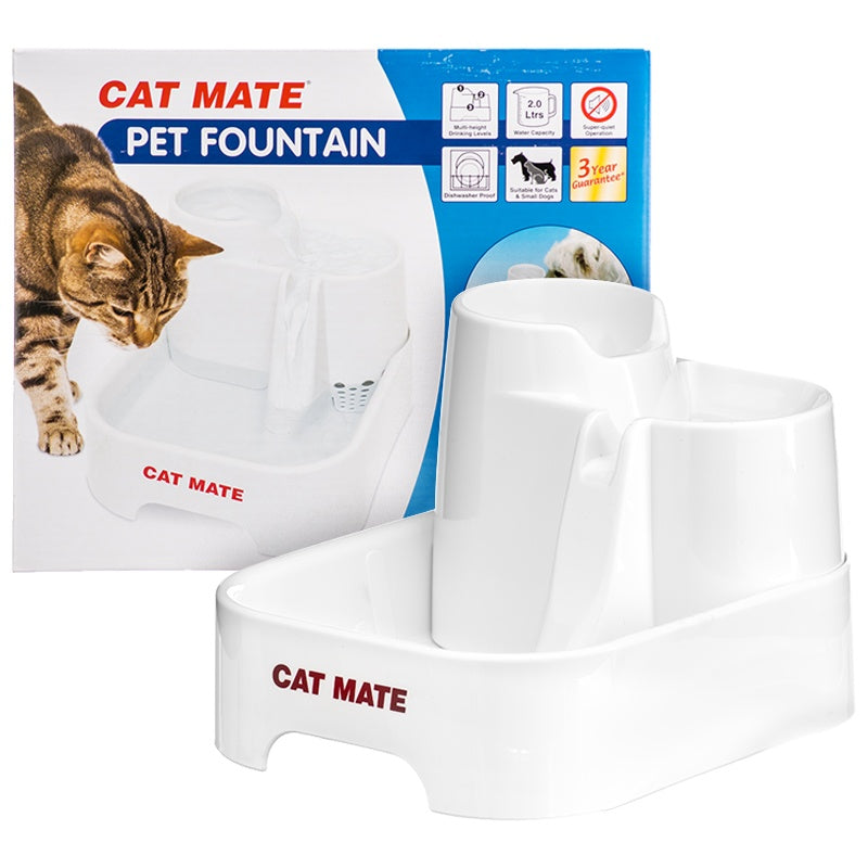 Fontaine pour animaux de compagnie Cat Mate - Safari Pet Center