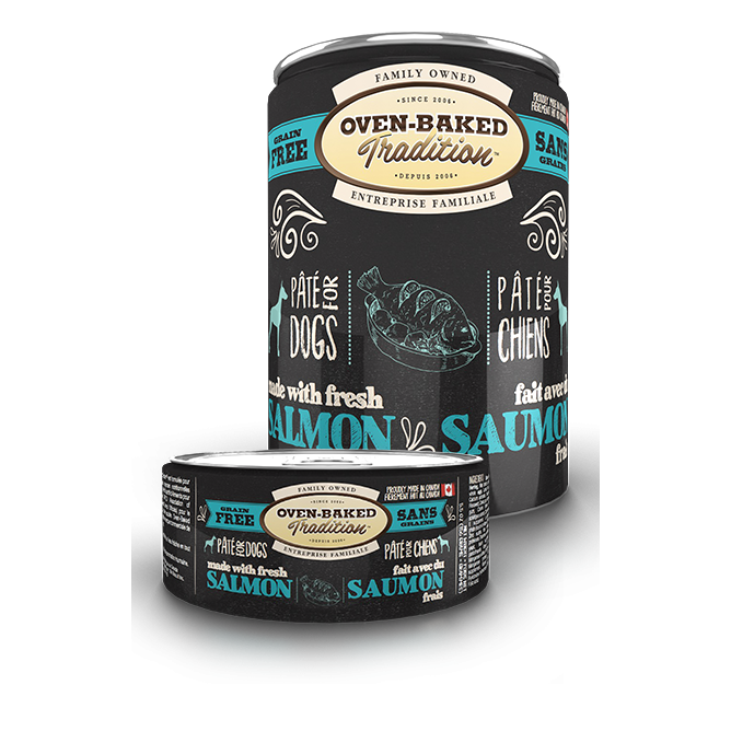 Oven Baked Tradition - Paté de saumon pour chiens (5,5 oz)
