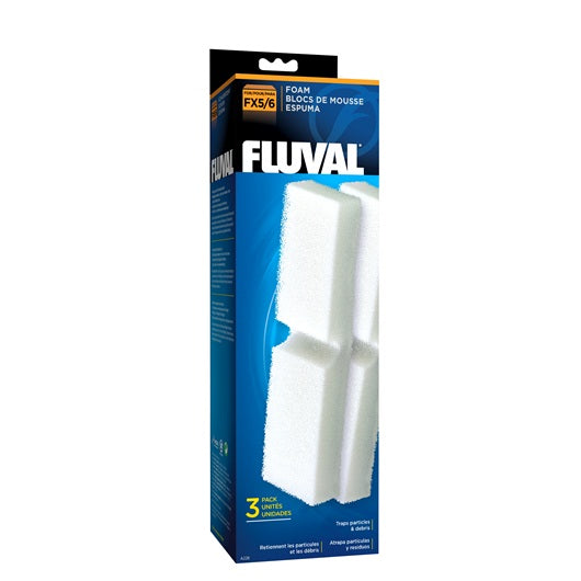 Mousse filtrante Fluval FX5, paquet de 3